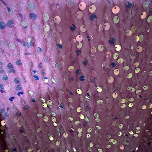 Sequin Pink long sleeve top with sequin detail NWOT